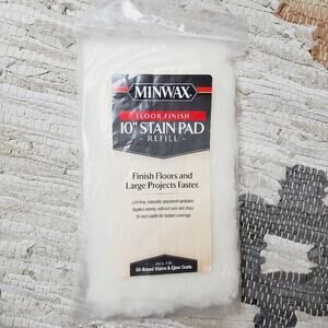 NWT Minwax 10" Stain Pad Refill